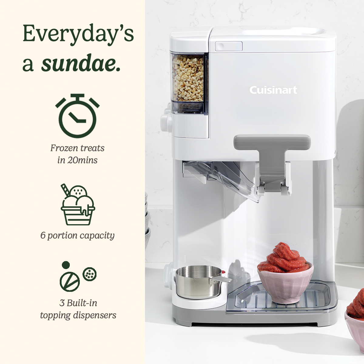 Cuisinart frozen yogurt and ice outlet cream maker